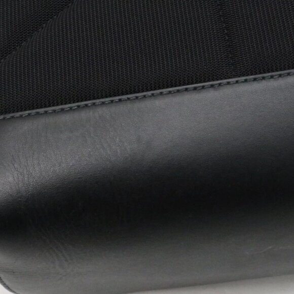 BURBERRY Rocco Charcoal Checkered E-Canvas Backpack - Picture 15 of 16